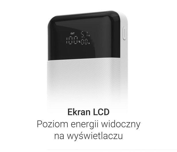 Silver Monkey Powerbank Smart 20 000 mAh 22.5W Biały - 1481433 - zdjęcie 8